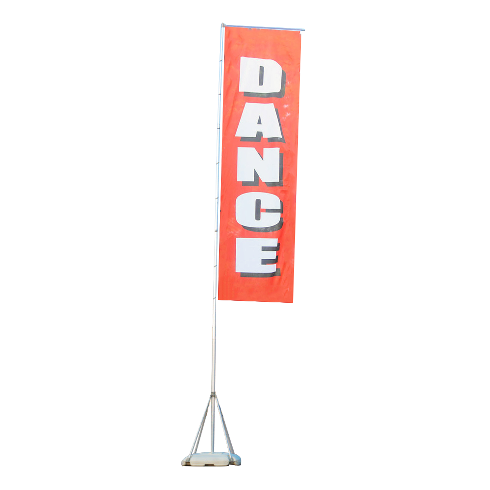 Bandera de 7m + Asta + Base