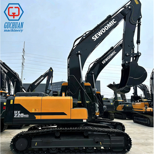 Высококачественный гусеничный экскаватор Guchuan 22 тонны HX210HD HX220HD, гидравлический, для продажи - Product Image 4