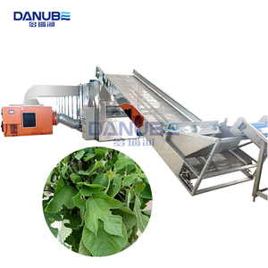 Professional Mesh Belt Dryer Cambric Leaf Dehydration Equipment Cambric Leaf <b>Dehumidifier</b> Processing Machinery - Product Image 1