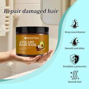 ทรีทเม้นท์มาส์กผมสูตรเฉพาะสำหรับแบรนด์ส่วนตัว บำรุงผมให้นุ่มสลวย ออร์แกนิค โรสแมรี่ ซ่อมแซมเส้นผมอย่างมืออาชีพด้วยน้ำมันอาร์แกน คอลลาเจน และน้ำมันอะโวคาโด - Product Image 4