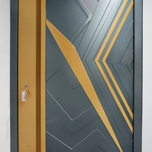 <span class=keywords><strong>Porte</strong></span> pivotante en métal de sécurité moderne en aluminium à prix avantageux, <span class=keywords><strong>porte</strong></span> résidentielle, <span class=keywords><strong>porte</strong></span> <span class=keywords><strong>blindée</strong></span> pour <span class=keywords><strong>appartement</strong></span>, maison, <span class=keywords><strong>porte</strong></span> d'entrée principale - Product Image 3