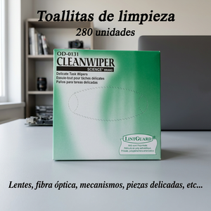Lingettes Nettoyantes pour Écrans à Fibres Optiques, Nettoyant en Microfibre, 280 Unités - Product Image 2