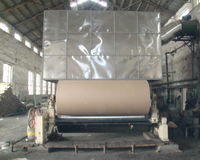 Equipo Heshun para Reciclaje de Cartón y Papel, Línea de Producción de Máquina para Fabricar Papel Kraft Corrugado de 2880 mm, Producción de 30~50 Toneladas
