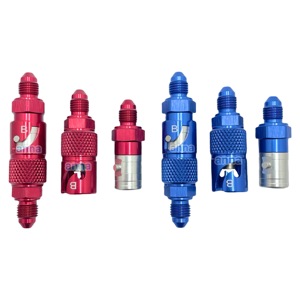 AN-3 AN03 -3AN 3AN an3-03an raccordi adattatori a sgancio rapido in alluminio a taglio secco - Product Image 2