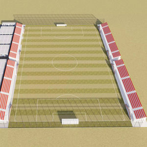 Trainings- und Wettkampf-Fußballplätze Fußballstadion 5m Durchmesser Straßenfußball Fußballkäfig-Feld - Product Image 1