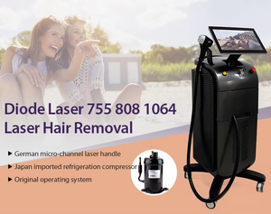 Nouvel appareil d'épilation au laser à diode vertical 808 nm, 3 longueurs d'onde (808 nm/755 nm/1064 nm), refroidissement par air et eau ABS, écran couleur 15,6 pouces - Product Image 3