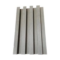 Excellente qualité Grain de bois Pvc Wpc Panneau mural Wpc Panneau mural plat