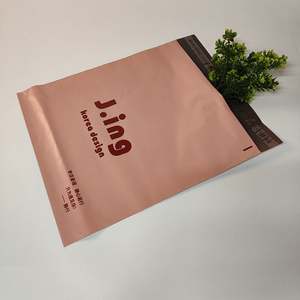 Bolsa de Plástico Rosa Resistente a los Golpes para Envíos Express, Bolsa de Correo con Logotipo Personalizado Impreso - Product Image 1