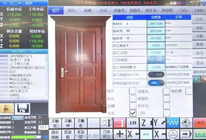 Máquina de mortajar agujeros de cerradura de puerta CNC para perforación y ranurado de puertas de doble cara - Product Image 6