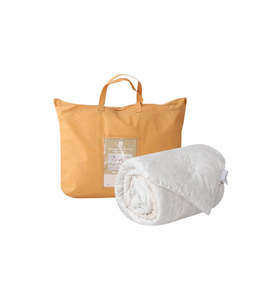 Couette en soie douce et confortable, antibactérienne et anti-acariens toutes saisons, avec sac de rangement portable, résistante à l'humidité - Product Image 1