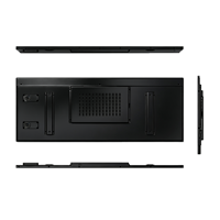 Écran LCD de vitrine numérique de type barre étirée pour intérieur, 44,9 pouces, 450 nits, 1920*720, compatible HDMI