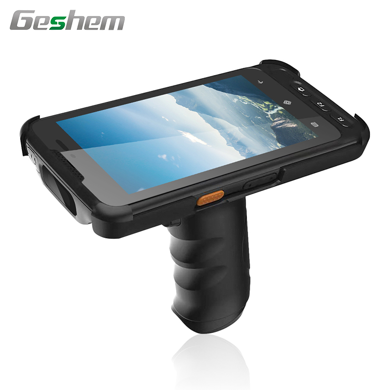 Geshem 5,0 дюймовый 2D сканер Android 10,0 GMS NFC сканер отпечатков пальцев pdas
