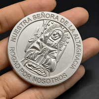 Médaille de reconnaissance d'entreprise personnalisée en gros, pièce commémorative en alliage de zinc émaillé pour anniversaire d'entreprise, cadeau pour employés