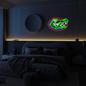 Letrero LED de Neón del Equipo de Baloncesto Gators, Decoración Deportiva para Pared, Hogar y Centro Comercial, Resistente al Agua IPX3 - Product Image 6