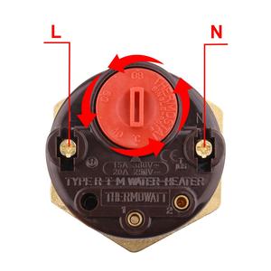Élément chauffant électrique industriel personnalisé pour <span class=keywords><strong>chauffe</strong></span>-<span class=keywords><strong>eau</strong></span>, élément chauffant tubulaire immergé <span class=keywords><strong>de</strong></span> type U avec thermostat à <span class=keywords><strong>sonde</strong></span> - Product Image 5