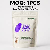 Sachet refermable personnalisé à faible quantité minimale de commande, imprimé sur mesure, de qualité alimentaire, pour snacks, noix, friandises pour chiens et chats