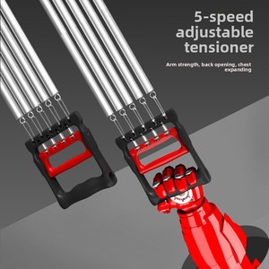 Dispositif de tension pour l'expansion pectorale, professionnel pour hommes, à ressort, pour la force des bras, avec résistance réglable, pour le <span class=keywords><strong>renforcement</strong></span> des muscles pectoraux et des dorsaux - Product Image 5