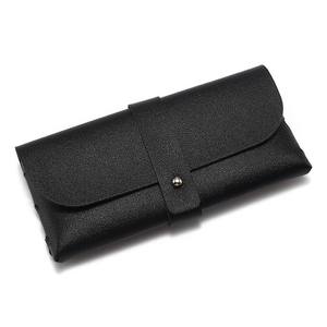 Estuches para Gafas de Sol de Cuero PU, Funda para Gafas de Mujer, <span class=keywords><strong>Estuche</strong></span> para Gafas de Lectura de <span class=keywords><strong>Hombre</strong></span> con Hebilla de Metal - Product Image 4