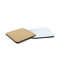 Sous-verre carré vierge en MDF pour sublimation DIY