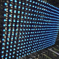 Système d'éclairage cinétique avec contrôle Dmx RGBW LED boule lumineuse cinétique pour les événements de scène Disco Dj Club Bar
