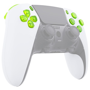 Botones Transparentes para el Control PS5 Edge, Teclas de Repuesto Verdes Transparentes para Kit de Modificación Personalizada - Product Image 3
