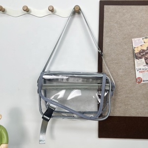 Gameday PVC <b>Clear</b> <b>Bag</b> for Concerts Sports Festivals Stadium Events Approved Transparent Crossbody Purse Messenger <b>Bags</b> D-031 - Product Image 3