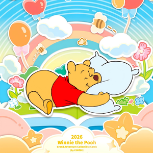 10 Scatole All'ingrosso 2026 CENESE Disney <span class=keywords><strong>Winnie</strong></span> <span class=keywords><strong>the</strong></span> <span class=keywords><strong>Pooh</strong></span> 100° Anniversario Carte da Collezione Ufficiali Gioco di Carte Collezionabili Mystery Box - Product Image 1