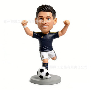 Figura de Bobblehead de Fútbol Personalizable con Impresión Digital, Regalo Deportivo, Decoración - Product Image 1