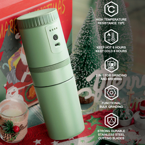 Moulin <span class=keywords><strong>à</strong></span> <span class=keywords><strong>café</strong></span> électrique sans fil, Portable, Rechargeable, avec batterie de 2000mAh - Product Image 2