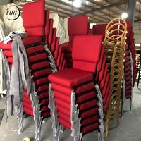 Chaise d'église, d'auditorium, de banquet, de théâtre, confortable, à dossier ailé en tissu, design britannique, à accoudoirs entrelacés, prix usine abordable