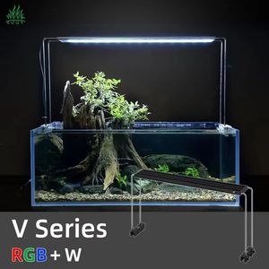 Lámpara para <span class=keywords><strong>Acuario</strong></span> de Agua <span class=keywords><strong>Dulce</strong></span> WEEK AQUA Serie V SE, 30-130cm, WRGB, Espectro Completo, Luz LED con Clip, Control Manual - Product Image 1