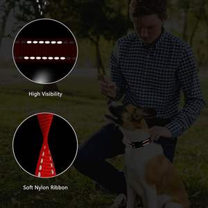 Juego de collares para perros y correas, Collar de martingala reflectante para perros pequeños, medianos y grandes (rojo y S) - Product Image 4