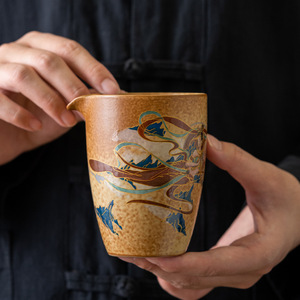 Tasse à thé Dunhuang <span class=keywords><strong>Kweichow</strong></span> Moutai Tasse unique Retro Master Cup Tea Drinking Household Kung Fu Small Tea Bowl - Product Image 4