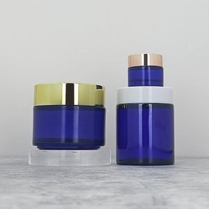 Contenants de luxe pour crème de soin de la peau, 1 oz, 2 oz, 30 ml, 50 ml, 100 ml, personnalisés, en verre ambré givré mat noir, pots cosmétiques vides avec couvercles - Product Image 6