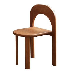 Nordic Solid Wood <b>Dining</b> <b>Chair</b> Black Walnut Cherry Unfinished Backrest Adult <b>Dining</b> <b>Chair</b> - Product Image 3