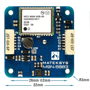 MATEK MATEKSYS GNSS M9N-5883 GPS for Long Rang <b>Rc</b> <b>Drone</b>/Quadcopter/Airplane Parts ZLD - Product Image 4
