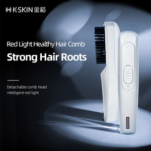 Peigne de massage capillaire portable K.SKIN Mini avec LED, masseur de cuir chevelu, peigne capillaire doux à piles, lisseur de cheveux - Product Image 2