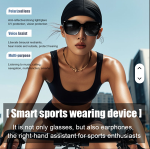 Gafas Inteligentes Hot M01 Pro <span class=keywords><strong>con</strong></span> IA, Traducción, Grabación <span class=keywords><strong>de</strong></span> Video Inalámbrica, Fotografía, <span class=keywords><strong>Cámara</strong></span> <span class=keywords><strong>de</strong></span> 800W, Llamadas BT, Wifi, para Hombre y Mujer, 2026 - Product Image 2