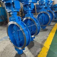 Schmetterlingsventil SS304L SS316L A182 F316 mit Anschlussnippeln, elektrisch, für Wasseraufbereitungsanlagen