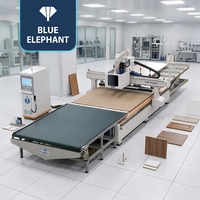 Máquina de Corte de Madera Automática de Alta Velocidad 2070x2800mm con Servomotor para Producción Comercial de Gabinetes