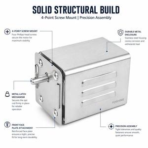 <span class=keywords><strong>Moteur</strong></span> de rôtissoire d'extérieur certifié CE 15W 3RPM 40KG <span class=keywords><strong>pour</strong></span> agneau, cochon, dinde entiers, prise EU/US/UK/AU, camping - Product Image 3