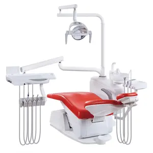 고출력 풀 세트 모바일 치과 흡입 커버 정수 필터 시스템 치과 의사 교수형 치과 의자