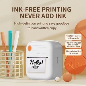 Etiquette thermique et <span class=keywords><strong>imprimante</strong></span> photo portable OEM de haute qualité A35 pour enfants Connexion sans fil Chargement de type C <span class=keywords><strong>en</strong></span> stock - Product Image 2
