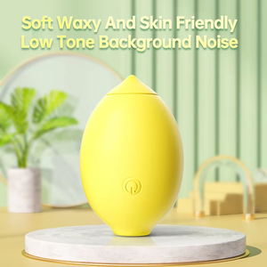 Masajeador de Punto G con Forma de Limón para Estimulación del Clítoris - Vibrador de 9 Velocidades con Carga USB, Resistente al Agua, Silencioso, Juguete Sexual para Mujer - Product Image 1