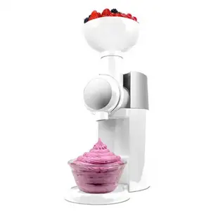 2023 Hot Sale Home Elektrische automatische Herstellung von Eis gefrorenes Obst Dessert Maschine