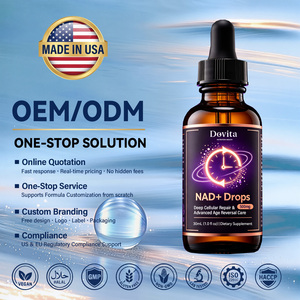 Etiqueta Personalizada OEM, Gotas Líquidas Liposomales de NAD Plus, Alta Absorción, Antienvejecimiento, Vitalidad, Apoyo Inmunológico, Etiqueta Limpia, Apto para Veganos - Product Image 1