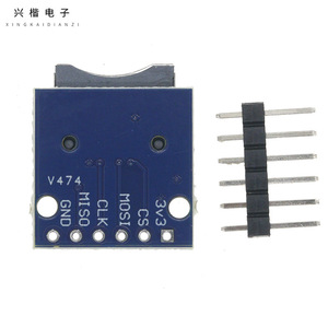 Módulo de tarjeta Mini SD, lector de tarjetas Micro SD Tf, interfaz externa de un solo slot, material plástico - Product Image 3