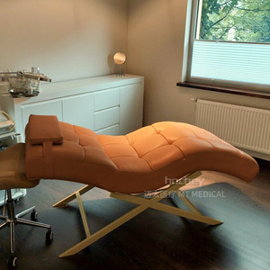 HOCHEY Cama Ergonómica en Forma de S para Pestañas, Sillón de Ocio, Cabeza de Cama Ajustable con Bordado de Pestañas - Product Image 2