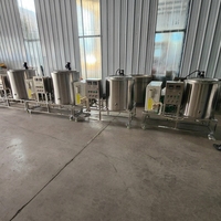 Pasteurisateur 100/150/200/300/500/1000 Litres, Pasteurisateur de Lait, Petite Machine de Pasteurisation de Jus avec Fonction de Refroidissement