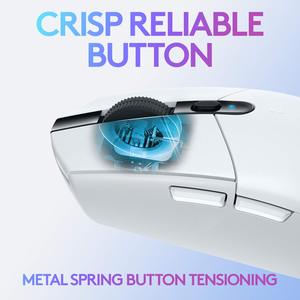Pour <span class=keywords><strong>Logitech</strong></span> G304 LIGHTSPEED souris sans fil 12000 DPI souris de jeu souris <span class=keywords><strong>Portable</strong></span> légère blanc Compatible avec <span class=keywords><strong>PC</strong></span>/Mac - Product Image 4